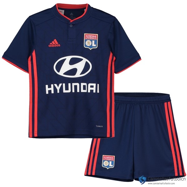 Camiseta Lyon Segunda equipo Niños 2018-19 Azul